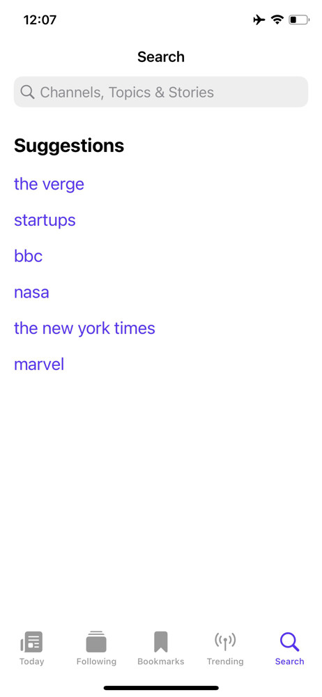 Big News Search screenshot