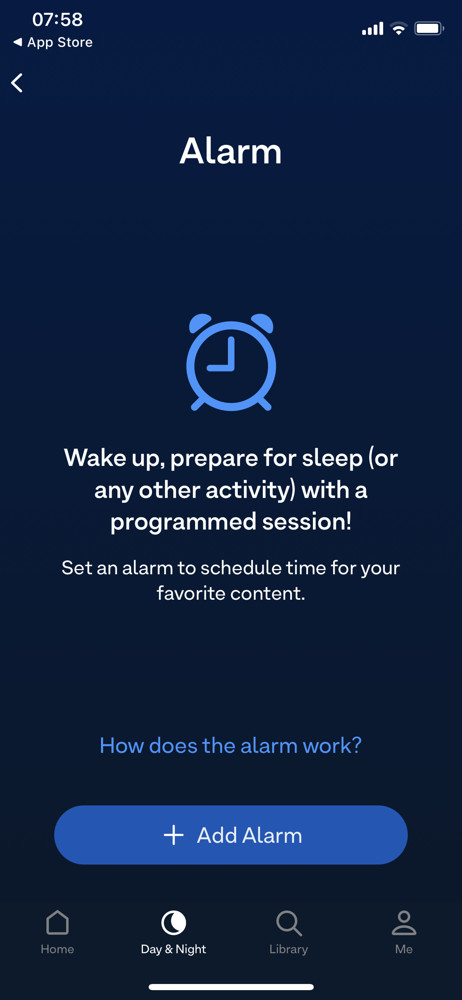 Breethe Alarm clock screenshot