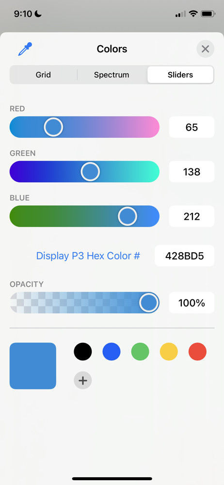 Calory Set color screenshot