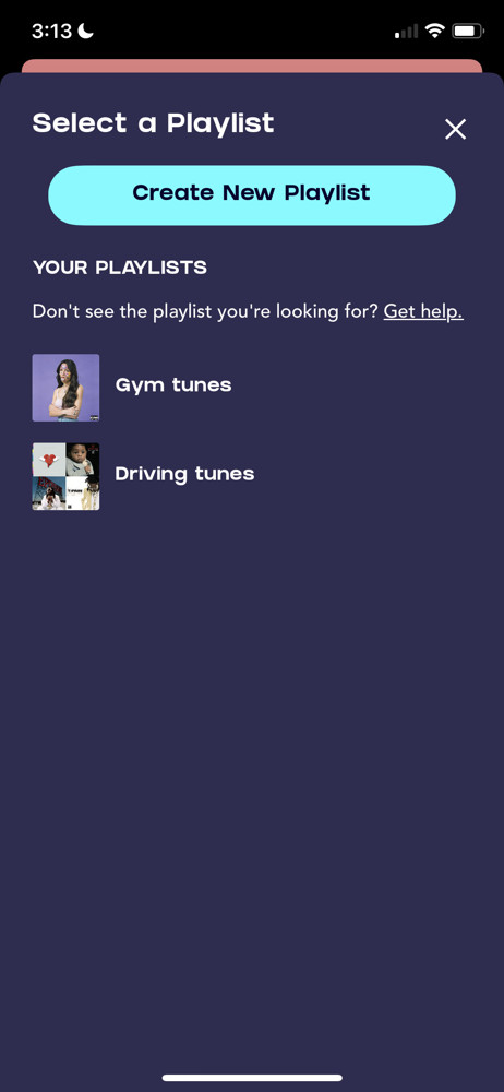 Discz Add to playlist screenshot