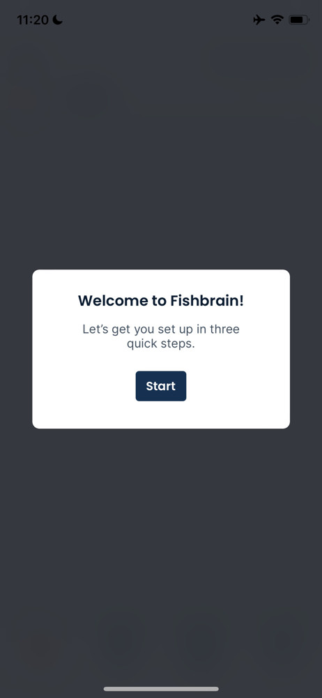 Fishbrain Welcome screenshot