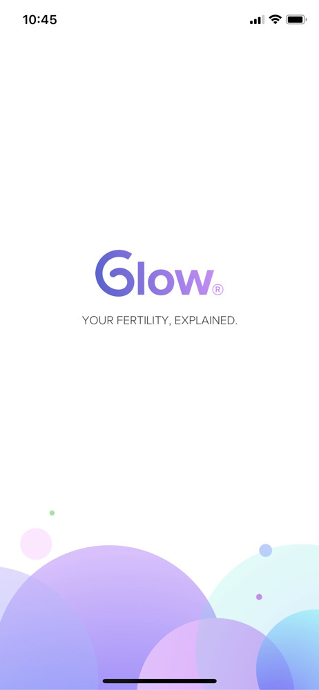Glow Splash screen screenshot