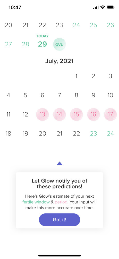 Glow Enable notifications screenshot