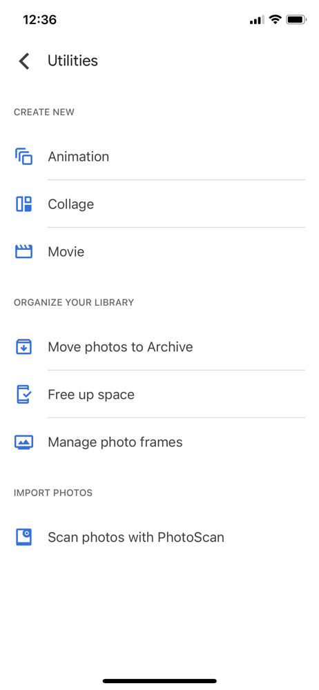Google Photos Utilities screenshot