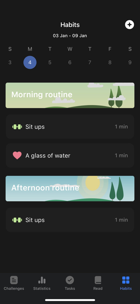 HabitBox Habits screenshot