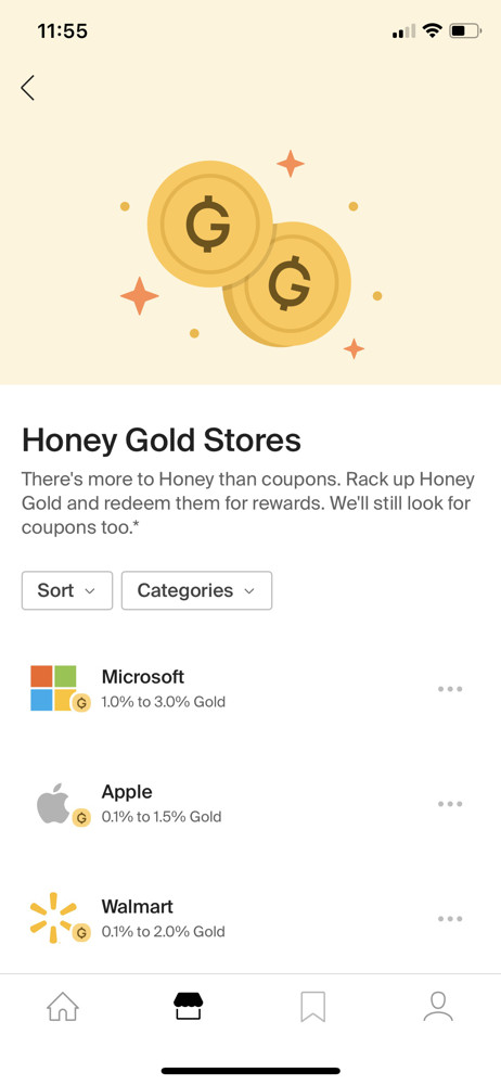 Honey Category screenshot