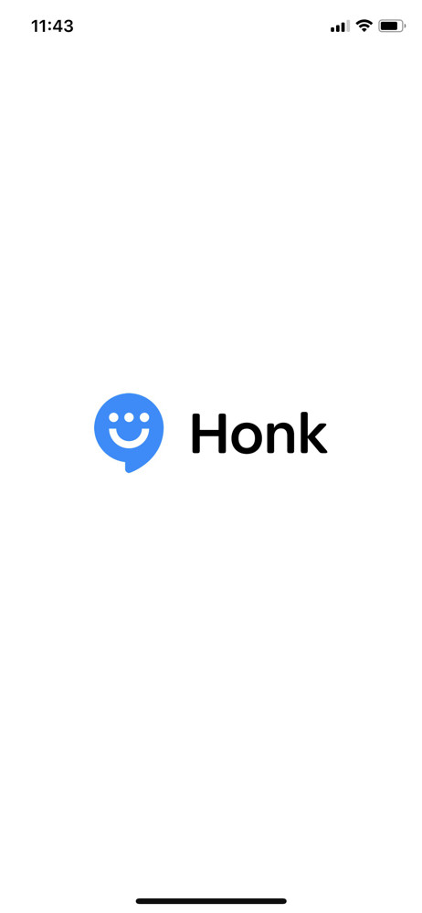Honk Splash screen screenshot