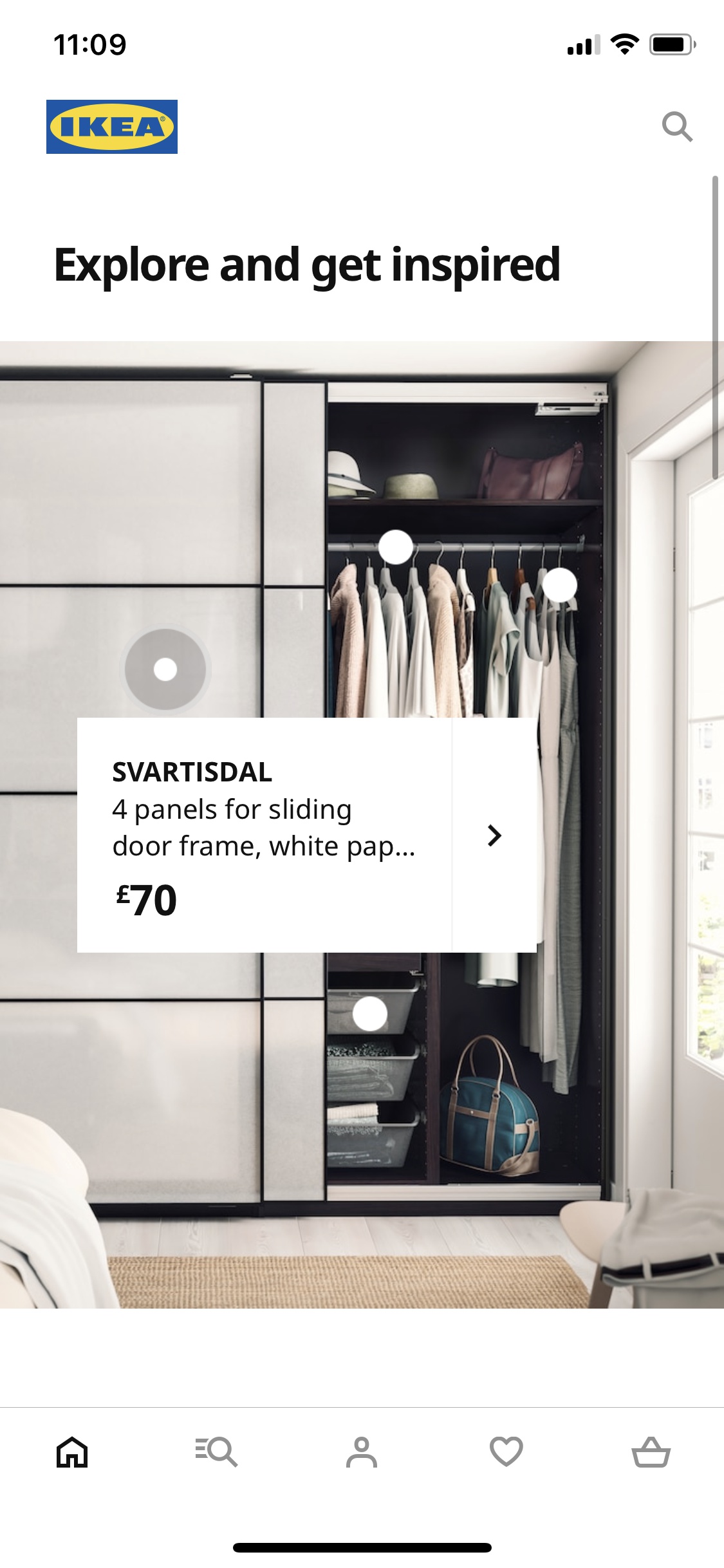 Screenshot of IKEA - Home