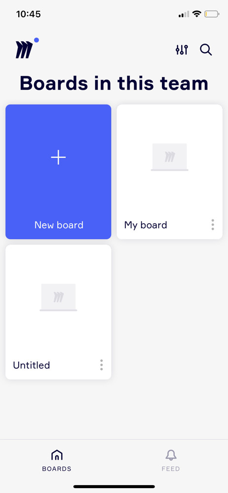 Miro Boards screenshot