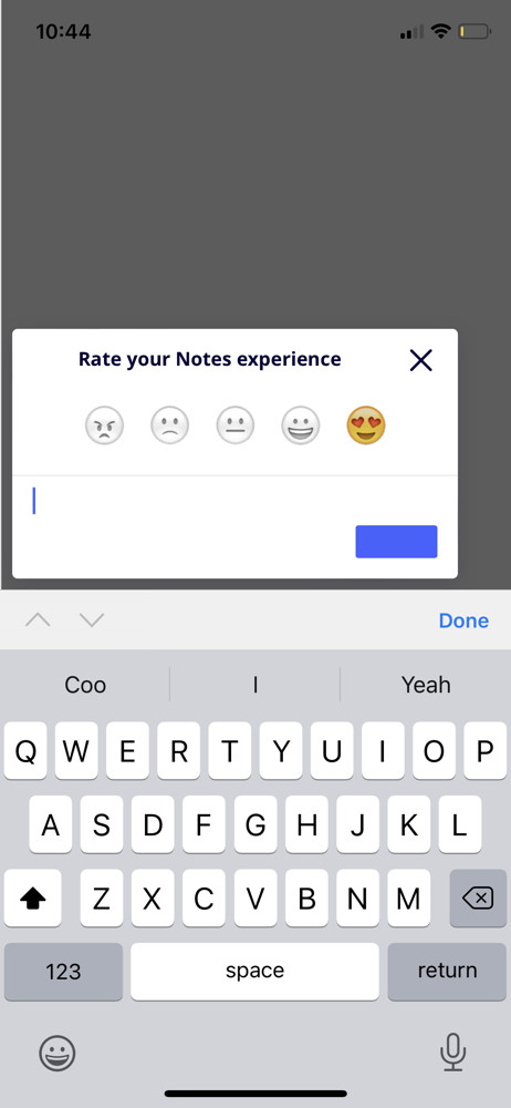 Miro Rate experience screenshot
