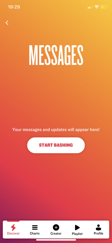 Music Bash Messages screenshot