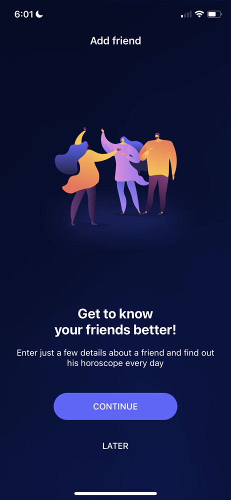 Nebula Add friends screenshot