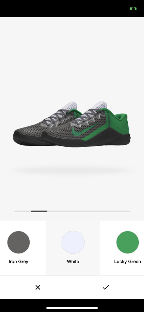Nike Customize screenshot