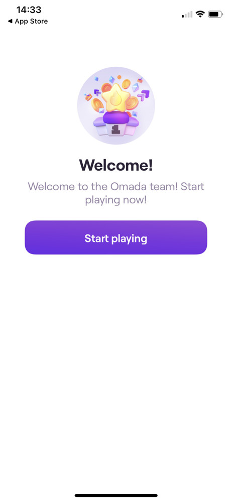 Omada Welcome screenshot