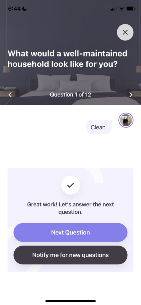 Paired Question screenshot