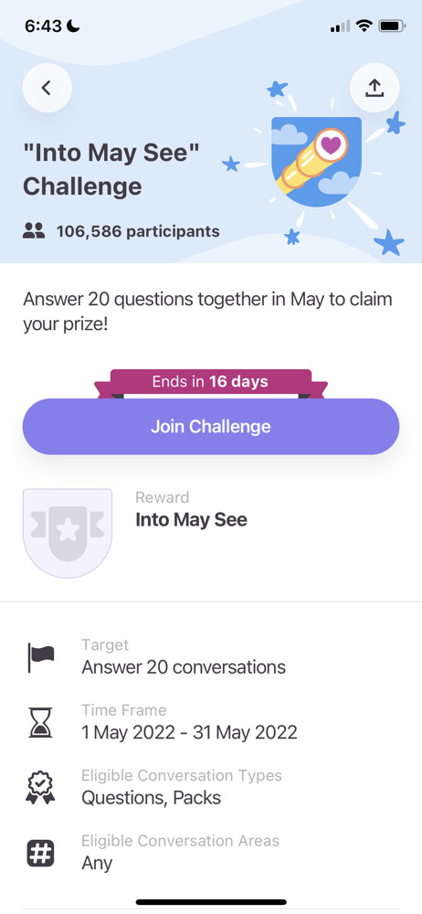 Paired Challenge screenshot