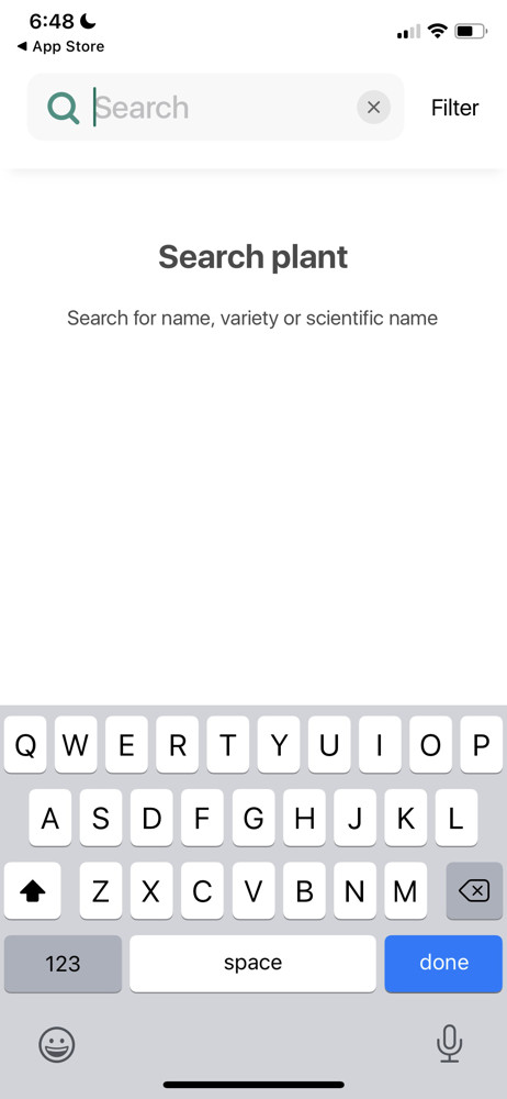Planta Search screenshot