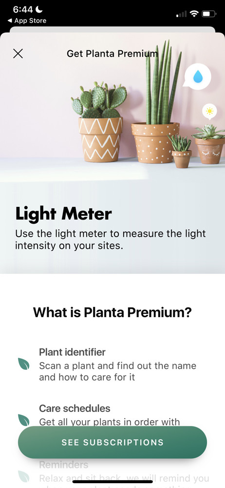 Planta Upgrade screenshot