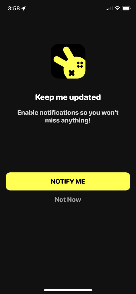 Playhouse Enable notifications screenshot