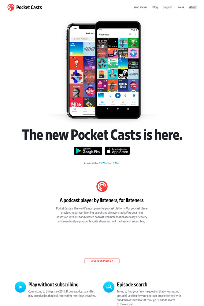 pocket casts app for mac
