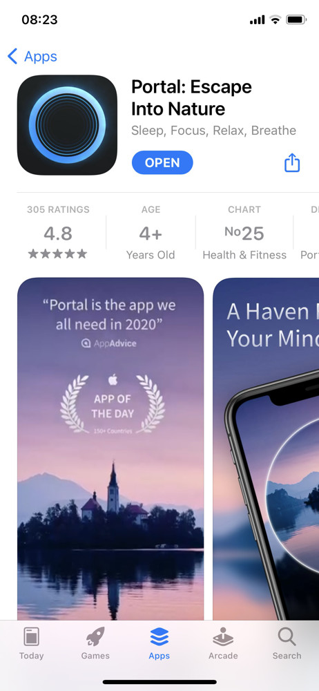 Portal App store listing screenshot