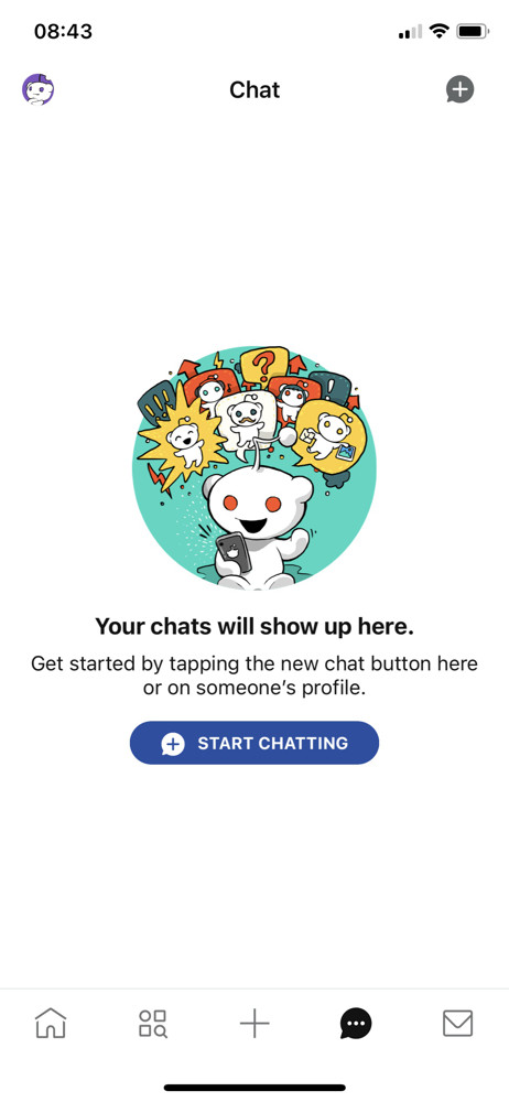 Reddit Chats screenshot