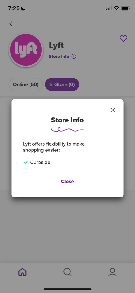 RetailMeNot Store details screenshot