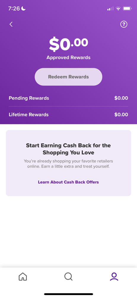 RetailMeNot Rewards screenshot