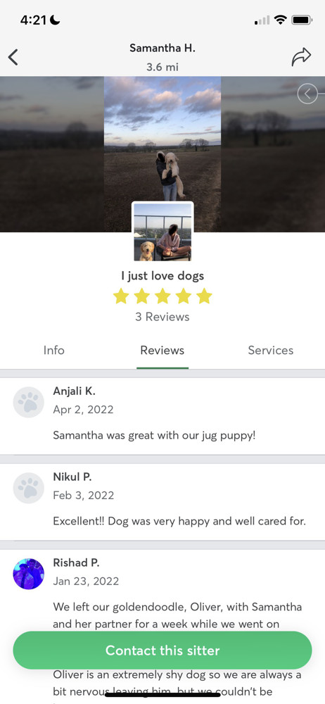 Rover Reviews screenshot