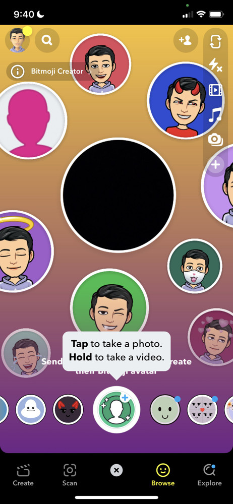 Snapchat Lens screenshot