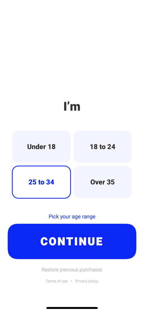 Snax Select age screenshot