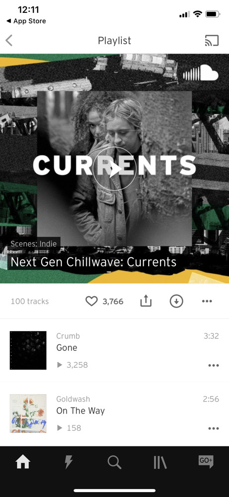 SoundCloud Playlist screenshot
