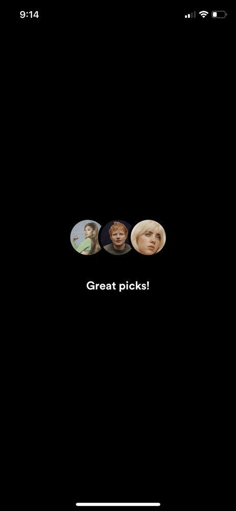Spotify Success screenshot