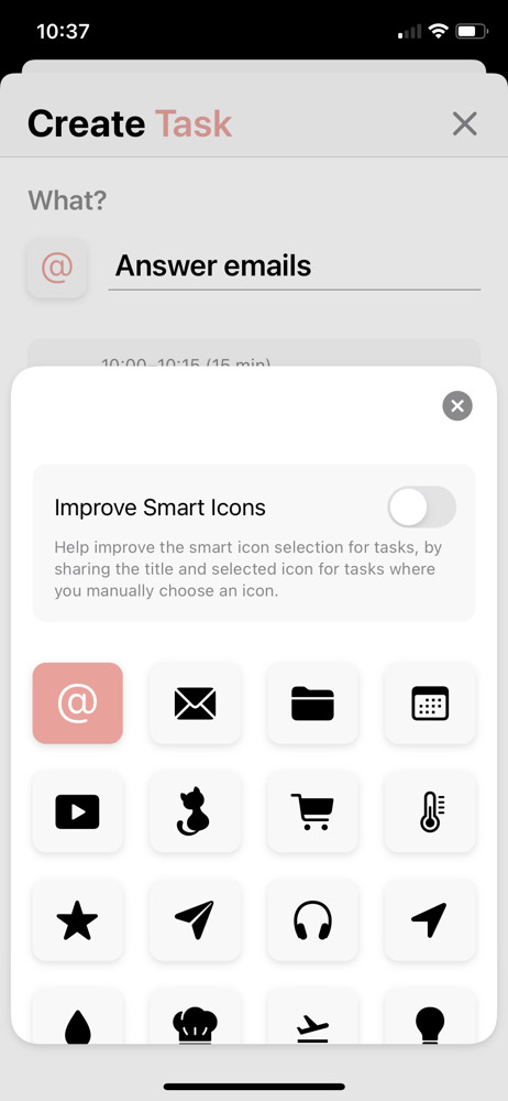 Structured Set icon screenshot
