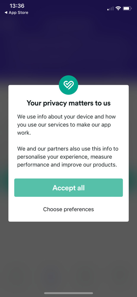 Trainline Privacy policy screenshot