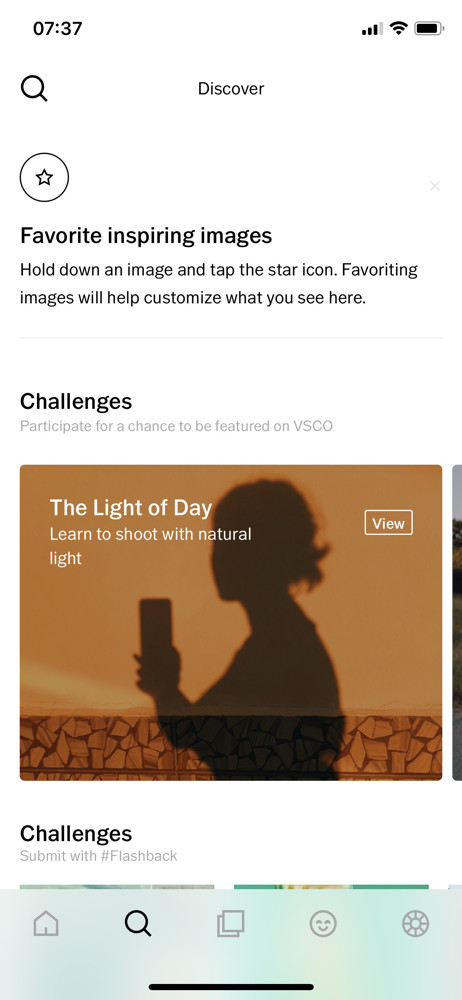 VSCO Discover screenshot