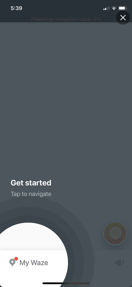 Waze Guide overlay screenshot